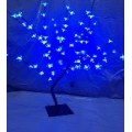 Дерево светодиодное 70см, голубое