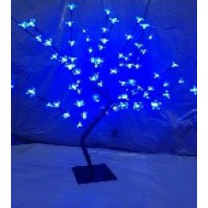 Дерево светодиодное 70см, голубое